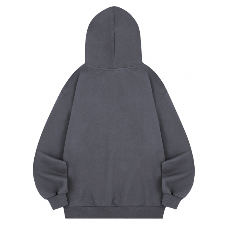 【na】7点おまとめページ オッドスタジオ ODSD エンボ 無地 長袖 フード パーカー [2