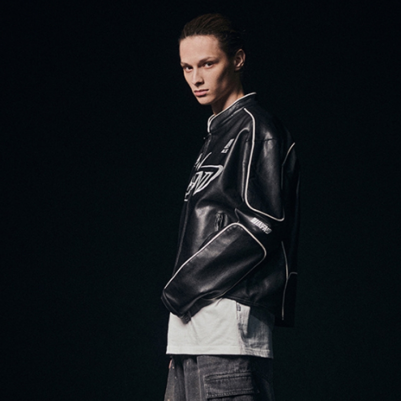 NOT4NERD Tribal Logo Racing Jacket MUSINSA公式 | NOT4NERD Tribal