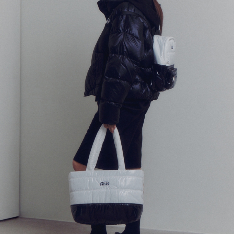 EMIS 光沢パッド入りトートバ トートバッグ [マルチ] 【公式通販】