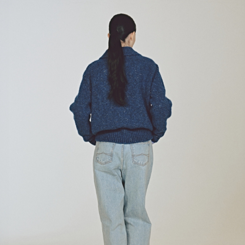 SIENNE グランドママニット（クラシックブルー）