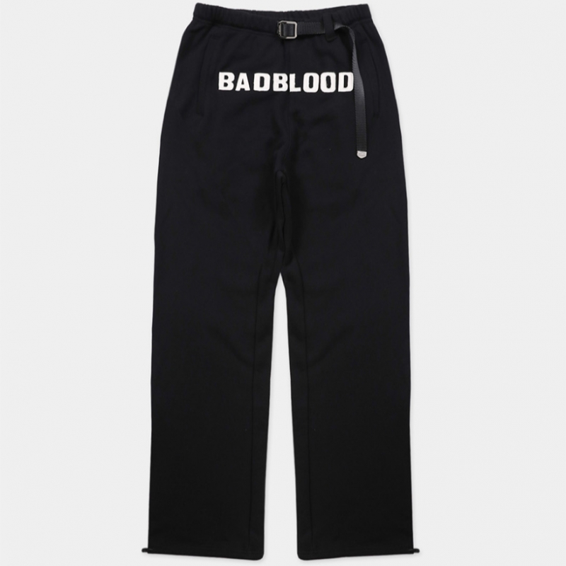 Qoo10 BADBLOOD BADBLOOD レザーロゴ 2 パンツ