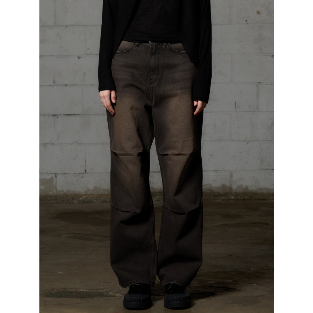 アリアカリピンタックデニムパンツ デニム・ジーンズ [2タイプ] 【公式