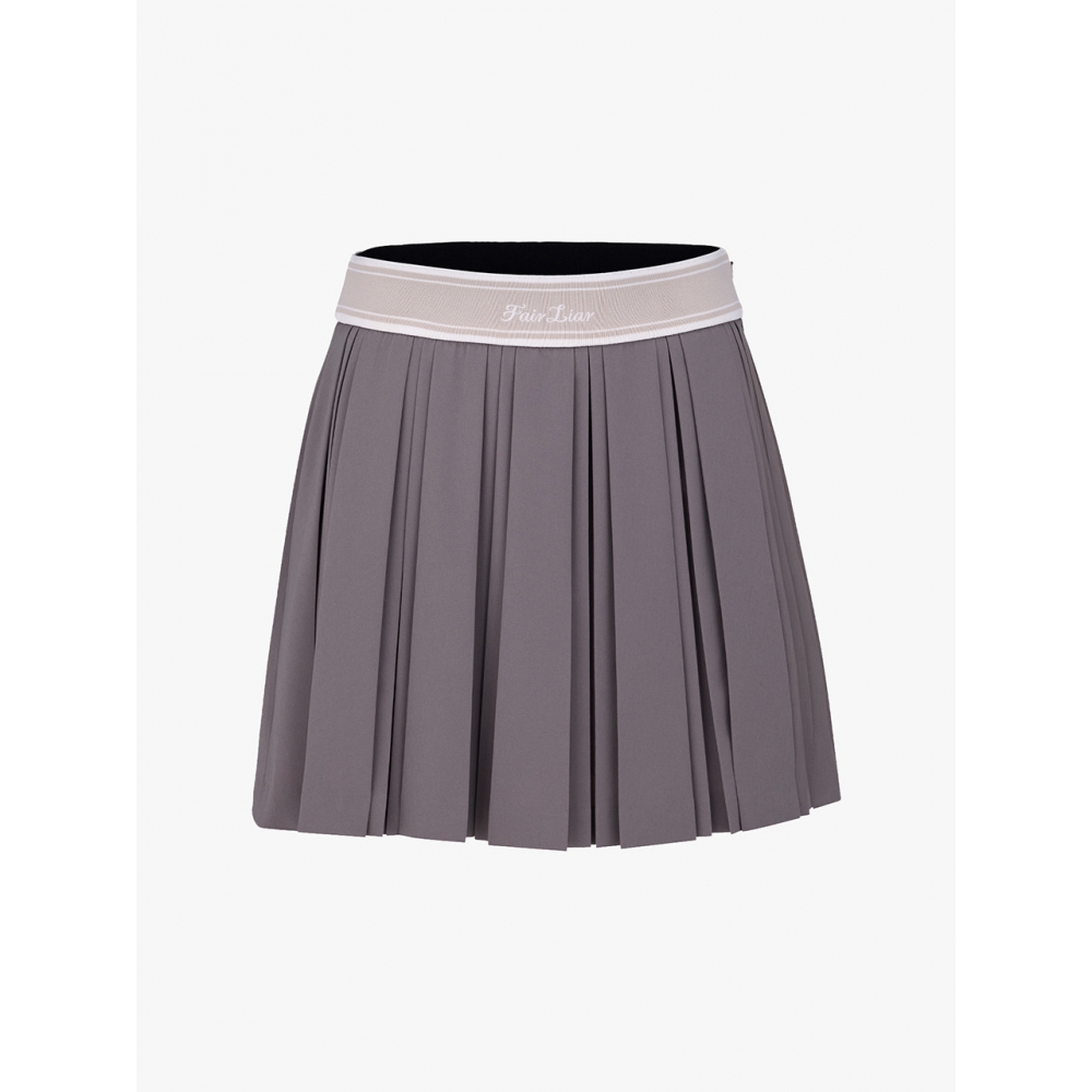 FAIRLIAR GOLF ダブ 無地 ミニ プリーツ スカート [5タイプ] 【公式通販】