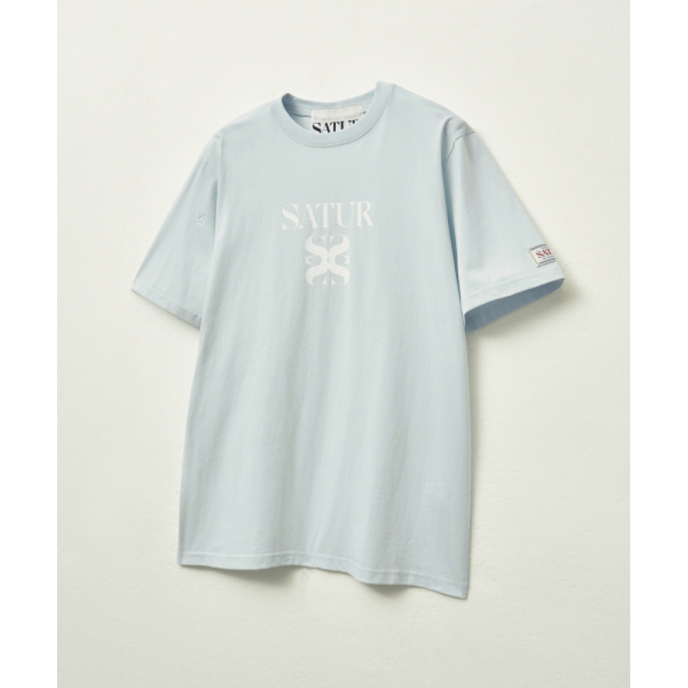 Qoo10 SATUR SATUR クラシックロゴ 半袖 Tシャ