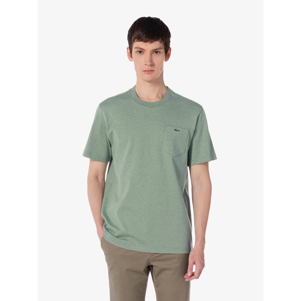 Qoo10 ラコステ LACOSTE メンズ クルーネ Tシャ