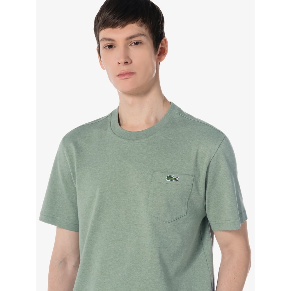Qoo10 ラコステ LACOSTE メンズ クルーネ Tシャ