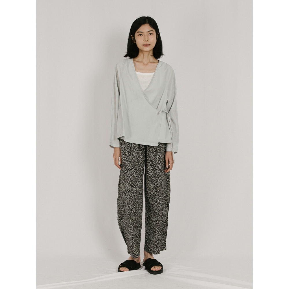 VINCENTNAVY グレー マヨルカラップジャケット