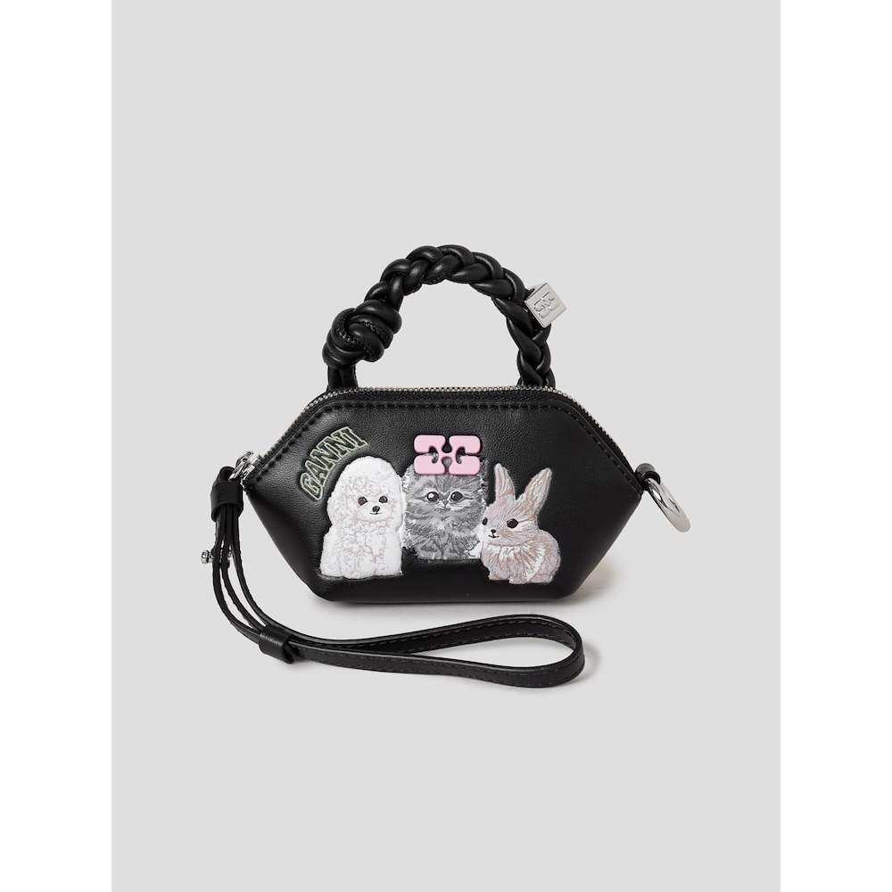 Qoo10 ガニー Ganni Bou Bag Na ジッパ