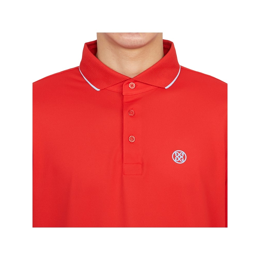 G/FORE ゴルフシャツ 男性用 半袖 クラシックデザイン⭐ ゴルフ G/FORE メンズ トップス ポロシャツ 半袖（パープル） ゴルフ