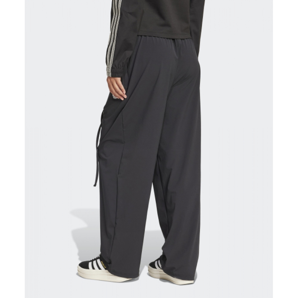 Qoo10] adidas アディダスリボンパラシュートパンツ-ブラ