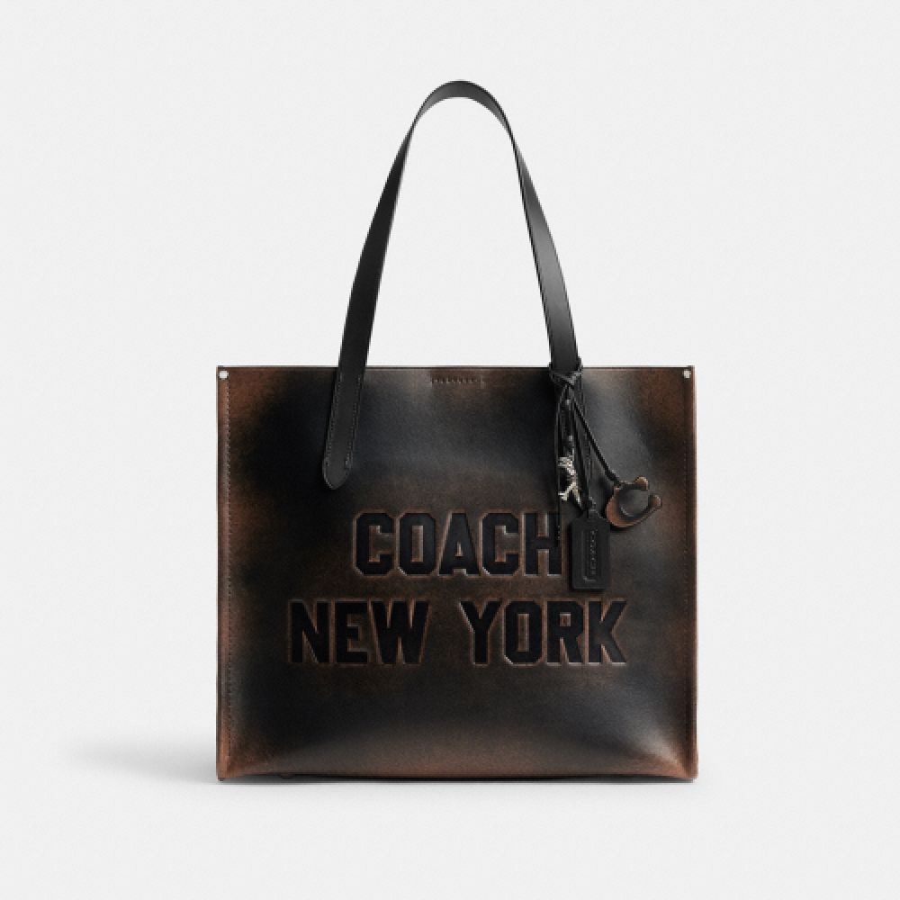 Qoo10 Coach コーチリレートートバッグ 34 トートバ