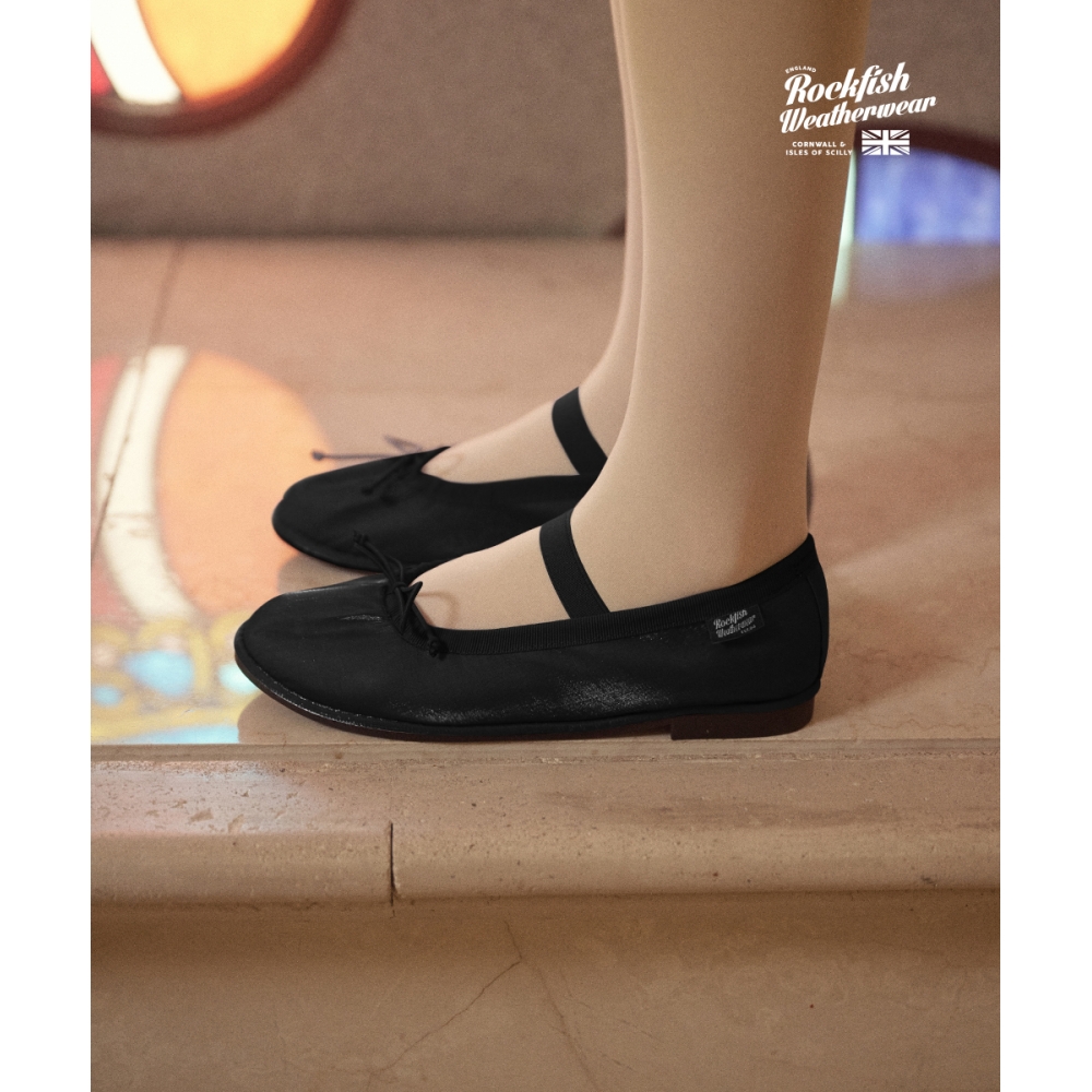 ロックフィッシュウェアーウェザーフラットシューズ ロックフィッシュウェザーウェアウ リボン フラットシューズ [3タイプ