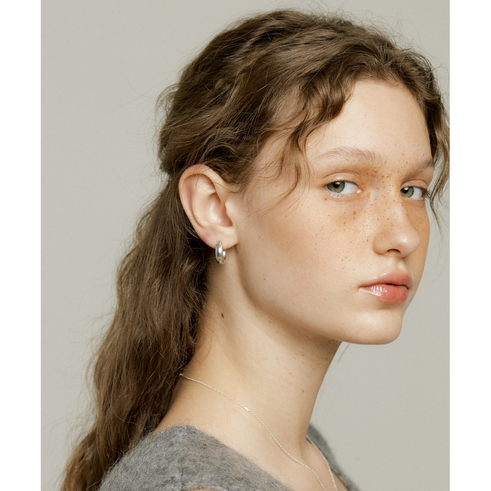 XPIER ファットフープシルバ ピアス [マルチ] 【公式通販】