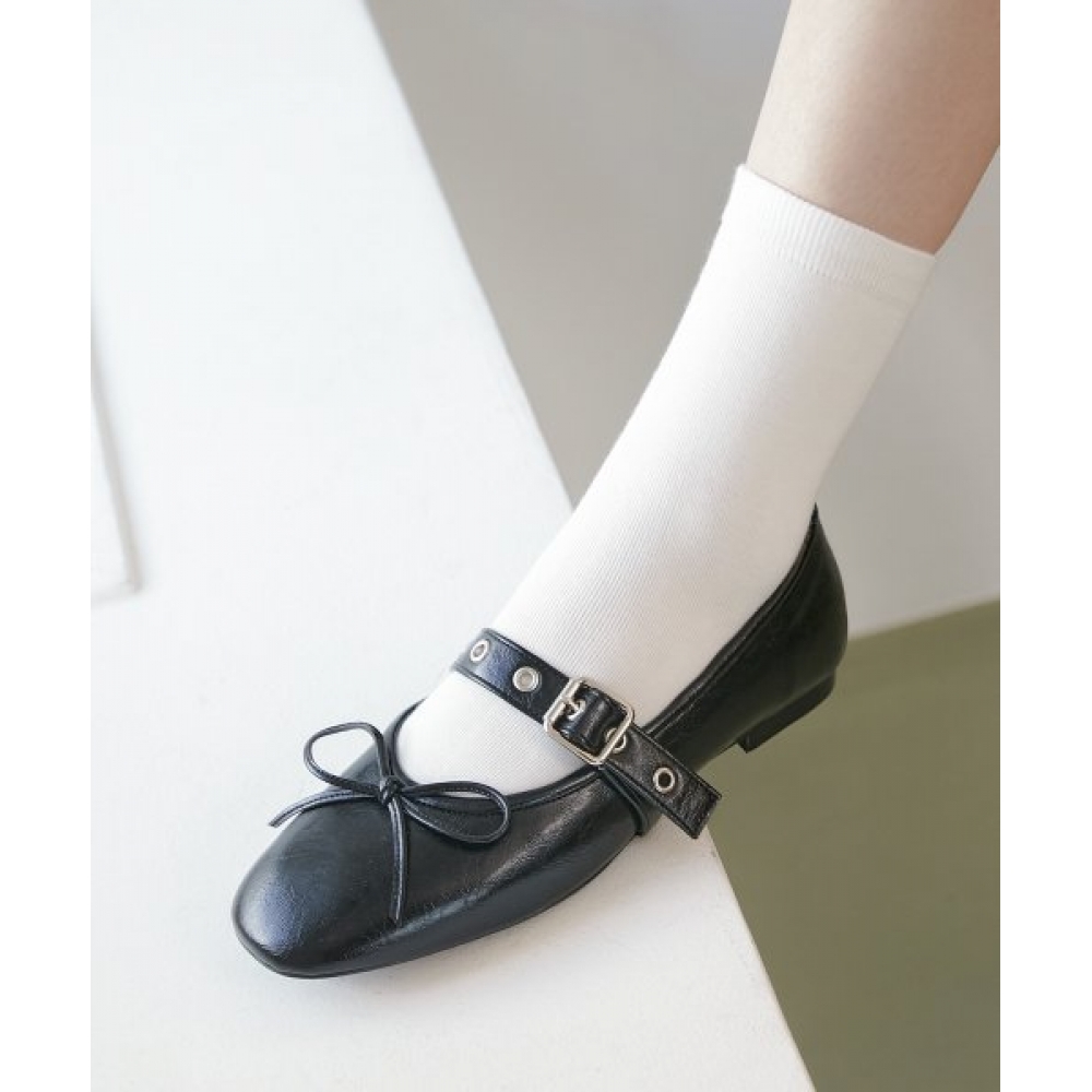 KHIHO メッシュ バックル フラットシューズ [マルチ] 【公式通販】