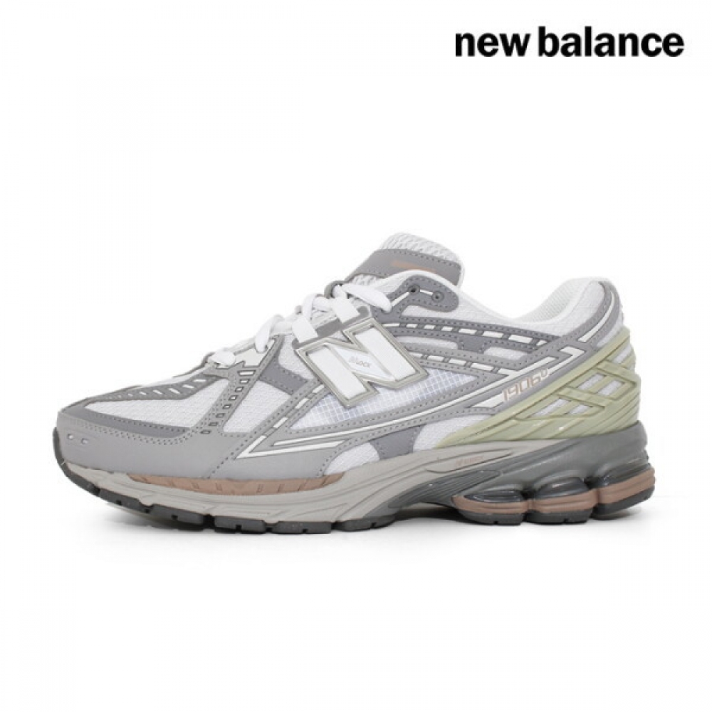 ニューバランス 1906 スニー メッシュ ストライプ ロゴ スニーカー