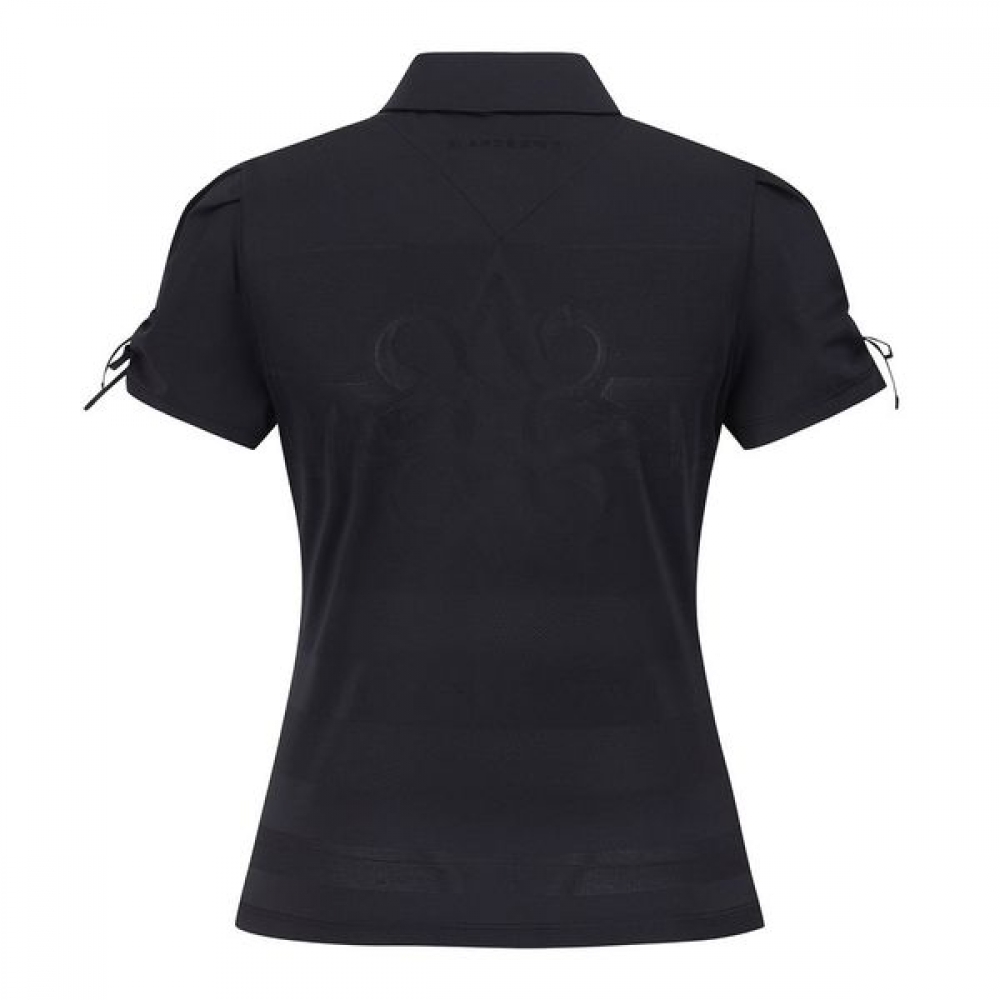 St Andrews] レディ 無地 半袖 ボタン ポケット Tシャツ・カットソー