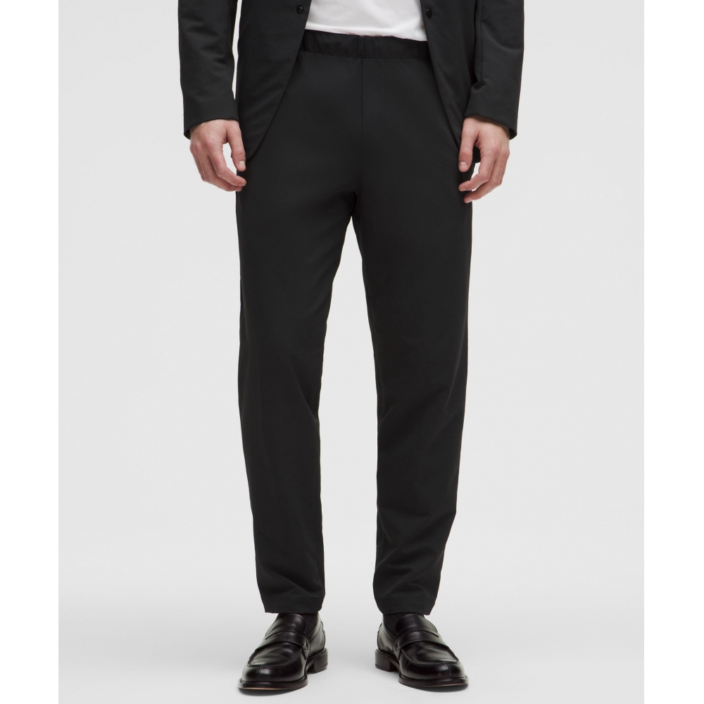 룰루레몬(LULULEMON) 뉴 벤처 트라우저 *Pique 패브릭 BLK - 사이즈