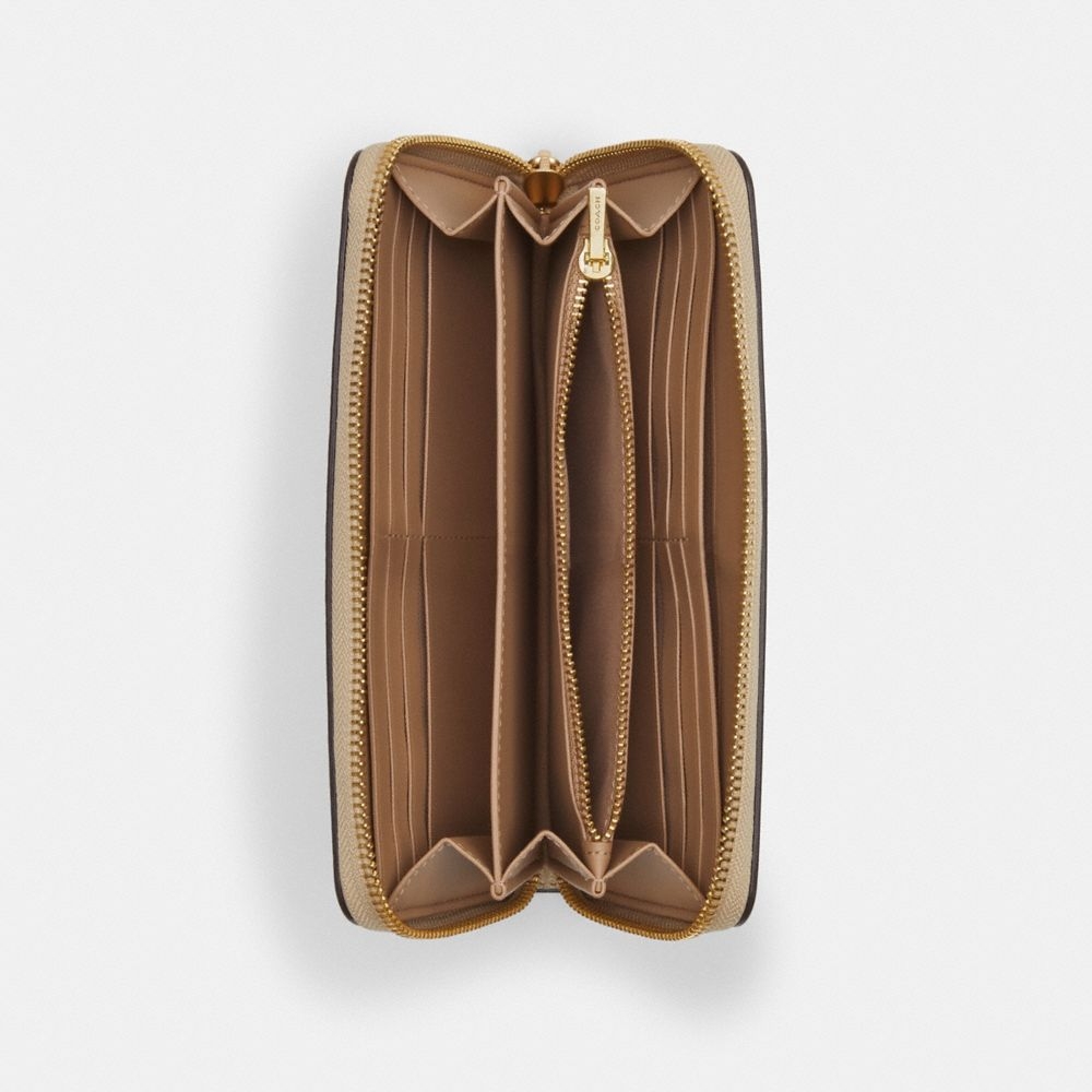 코치 플로럴 지갑 CR966 골드/라이트 - SSG.COM