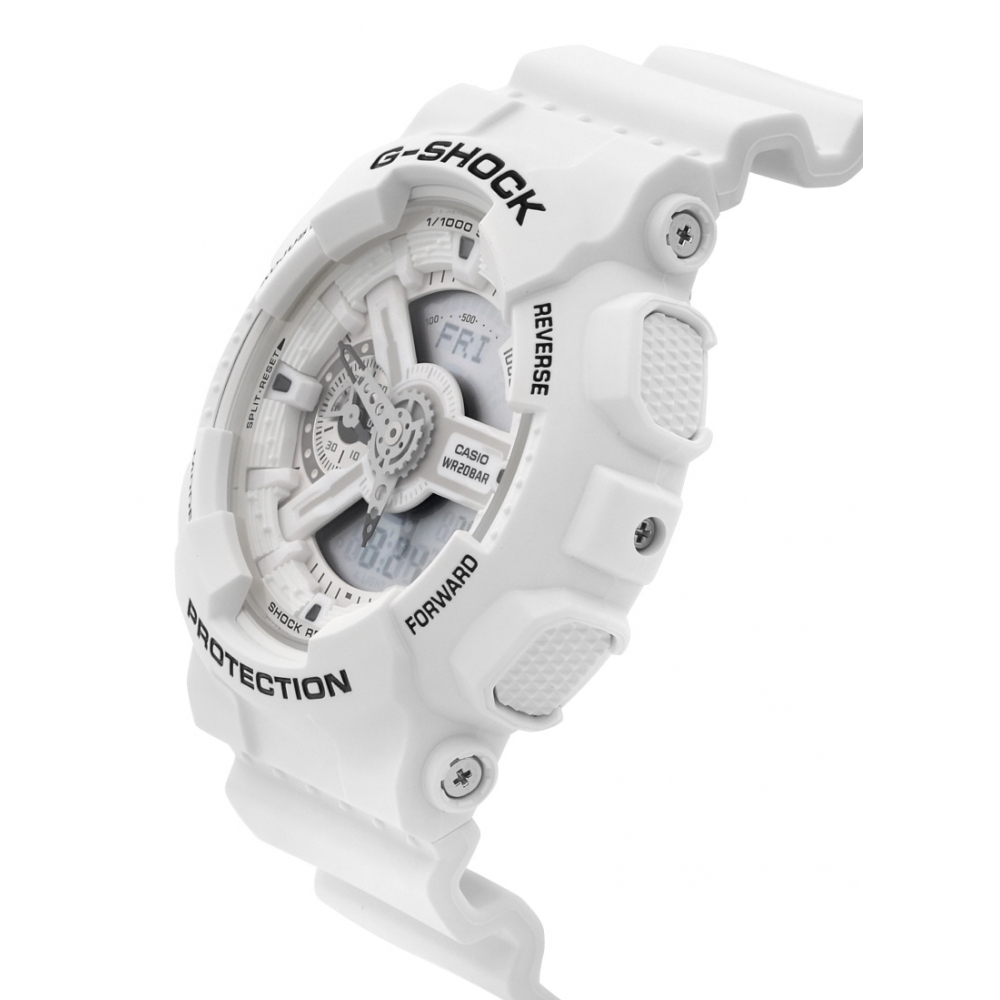CASIO G-SHOCK GA-110MW腕時計 ジャンク CASIO G-SHOCK ホワイト CASIO G-SHOCK GA-110MW-7A